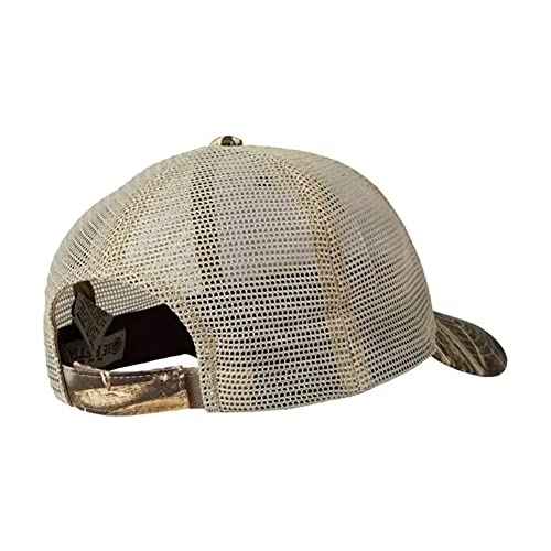 Beretta Men's Patch Trucker Cotton-Twill Mesh-Back Shooting Outdoor Casual Hat Trident Logo Patch