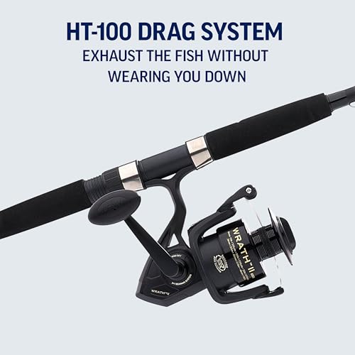 Penn Wrath II Spinning Reel and Fishing Rod Combo