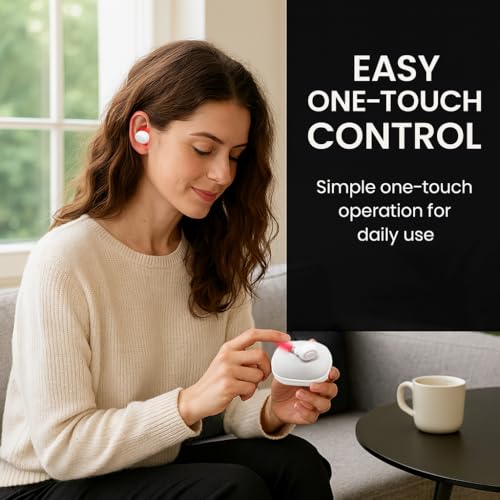 Red Light Device for Ears and Nose – 650nm LED Ear Wellness & Daily Comfort, Hands-Free Design, Lightweight & Portable for...