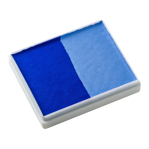 TAG Face and Body Paint - Split Cake 50g (Powder Blue/Royal Blue)