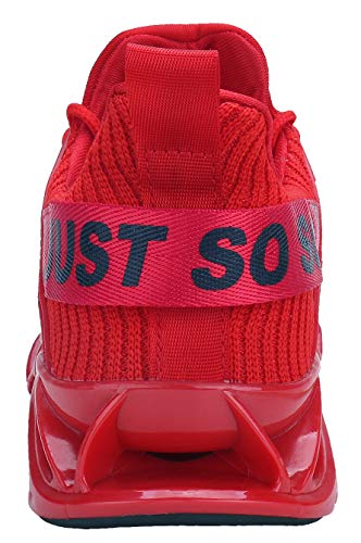 WONESION Mens Breathable Walking Tennis Running Shoes Blade Fashion Sneakers