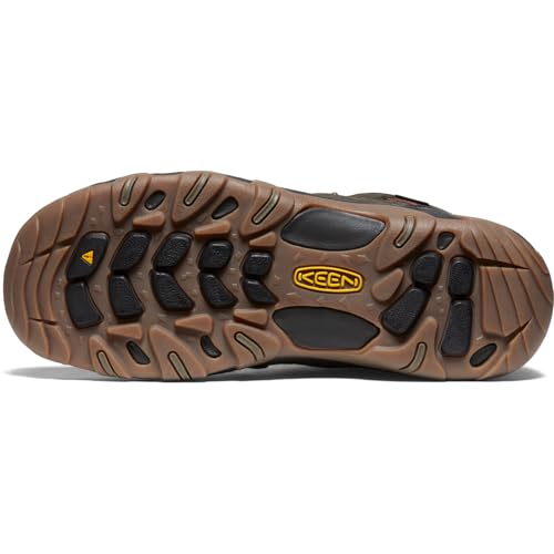 KEEN Men's Headout Mid Height Waterproof All Terrain Hiking Boot