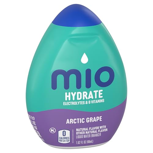 MiO Sport Electrolytes Arctic Grape Naturally Flavored Liquid Water Enhancer 12 Count 1.62 fl oz