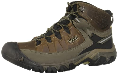 KEEN Men's Targhee Mid Height Waterproof Hiking Boots