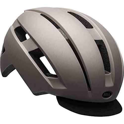 BELL Daily MIPS LED Adult Commuter Bike Helmet - Matte Cement (Discontinued), Universal Women's (50-57 cm)