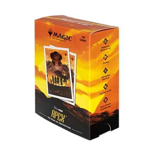 Ultra PRO - Outlaws of Thunder Junction 105ct APEX¢â Deck Protector Sleeves Ft. Gang Silhouette for Magic: The Gathering, TCG Premium Collectible Protective Sleeve Card Pack