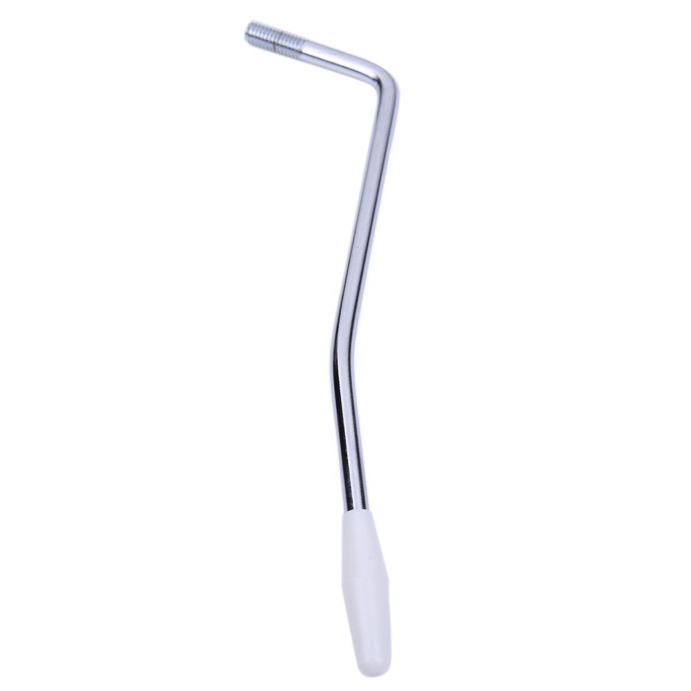 Linalife Diameter:3/16 Inch (5.3Mm) Chrome Silver Guitar Single Strat Tremolo Arm Trem Bar Whammy Bar For Usa/Mexican Fender Ame