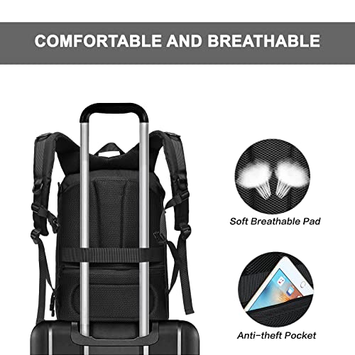 MOSISO Tactical Backpack, 2-Layer Military Daypack 3 Day Assault Pack Rucksack Outdoor Hiking Hunting Camping Training Tra...