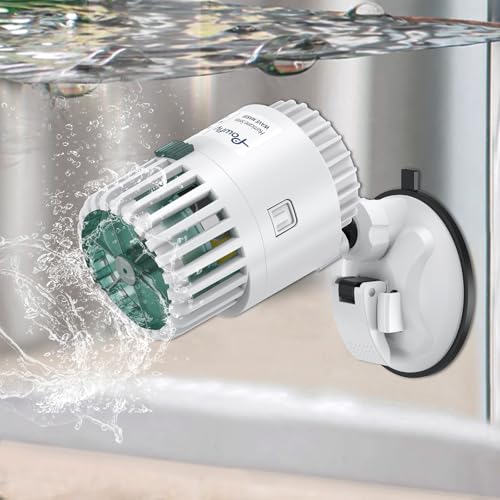 Pawfly Wave Maker for Aquarium, 800 GPH 3W Aquarium Powerhead, Quiet Submersible Wavemaker for Fish Tanks up to 50 Gallon...