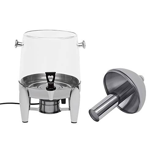 APOUDM Beverage Dispenser With Stand 3.2 Gallon Drink Dispenser With Refrigeration Tube & Heating Plate Drink Dispenser fo...