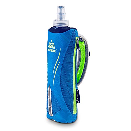 AONIJIE Lovtour Quick Shot Handheld Hydration Pack with 500ml BPA Free Collapsible TPU Water Soft Flask