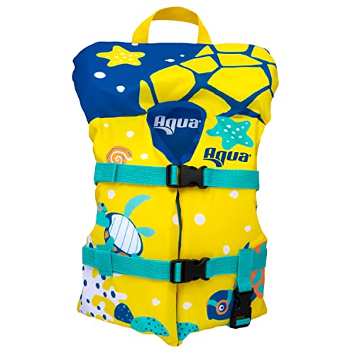Oceans7 US Coast Guard Approved Infant Life Jacket 8-30 lbs – Type II Personal Flotation Device Flex-Form Chest - Seafoam ...