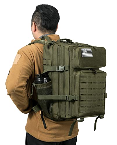 QT&QY Tactical Backpack V1.0(Green) Military Backpack V3.0(Green)