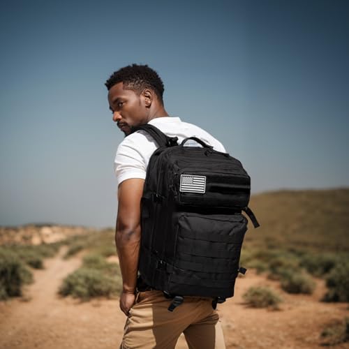 Fortune Edge Military Tactical Backpack for Men and Women Molle 45L Large Army 3 Days Assault Pack Bug Out Bag Water Resis...