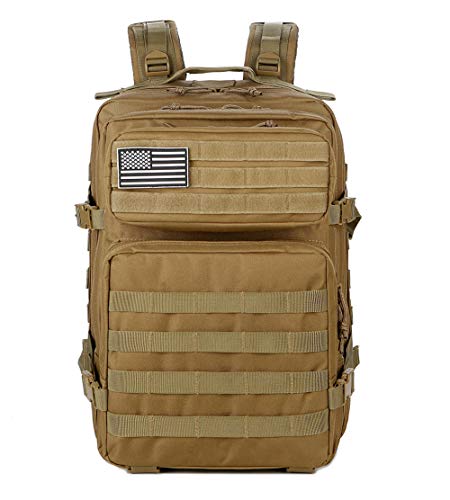 QT&QY 45L Tactical backpack Tactical Toiletry Bag