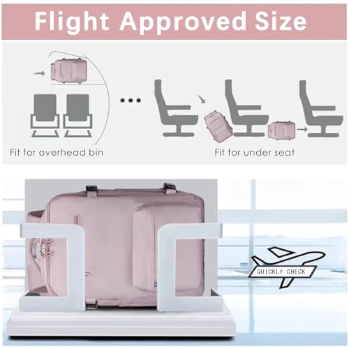 SHRRADOO Travel Laptops Backpack for Women Men, Casual Work Bag 17inch High School College Backpack Airline Approved Backp...