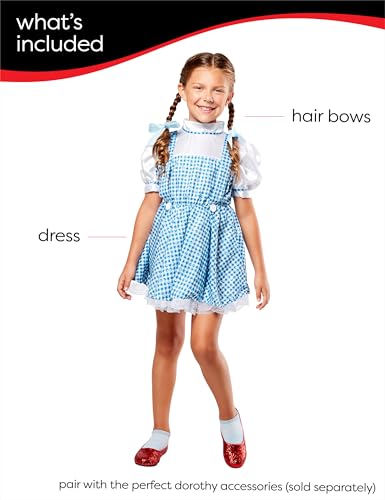 Rubies The Wizard of Oz: Dorothy Sequin Costume Dress for Kids