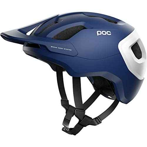 POC, Axion Spin Mountain Bike Helmet for Trail and Enduro, Lead Blue Matt, X-Small/Small