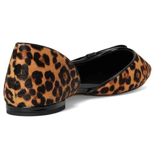 Cole Haan Women's Noella Bow Skimmer, Leopard Print, 8-B US