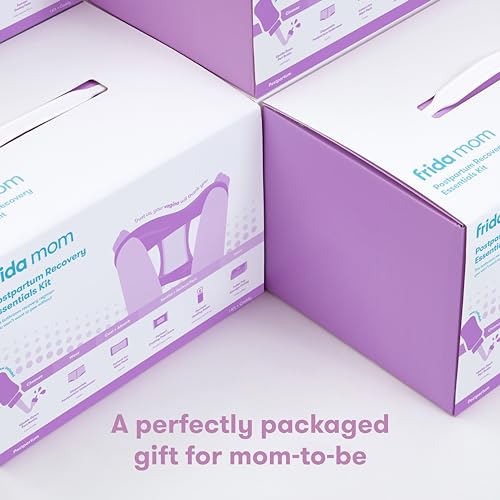 Frida Mom 11pc Postpartum Essentials Kit Gift Set, Hospital Bag Must Haves for New Mom, Includes 4 Disposable Postpartum U...
