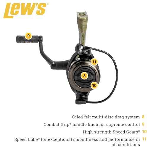 American Hero Camo 200 Spinning Reel Clam