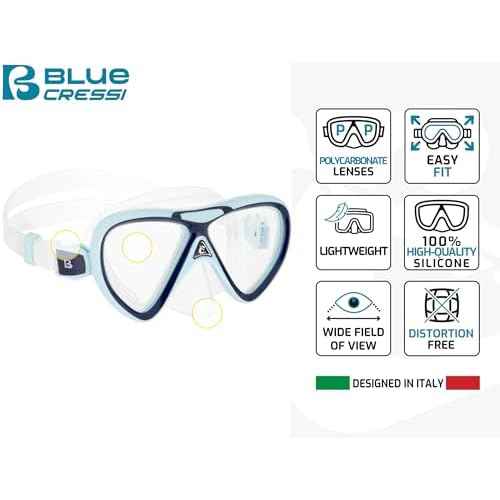 Cressi Mini Peg & Mini Island Mask & Snorkel Kits