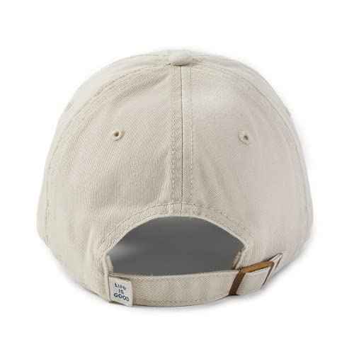 Life is Good Adult Chill Cap-Adjustable Embroidered Graphic Baseball Hat for Men and Women, One Size