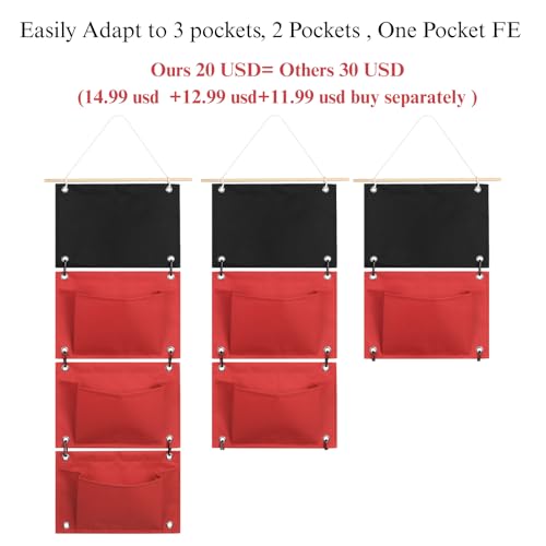 sussie daddy Interchangable Fish Extender FE Pouch for Disney Gift Exchange Single 2, 3 Pockets DCL Hanger Easy Add on Per...