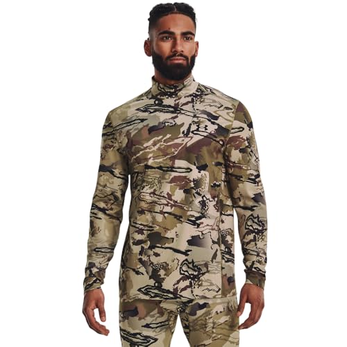 Under Armour ColdGear Infrared Camo Mock Mens Long Sleeve