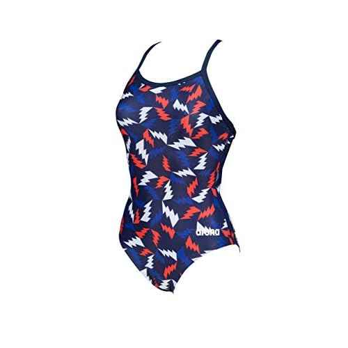 ARENA Women's Shattered Glass Light Drop Back One Piece Swimsuit