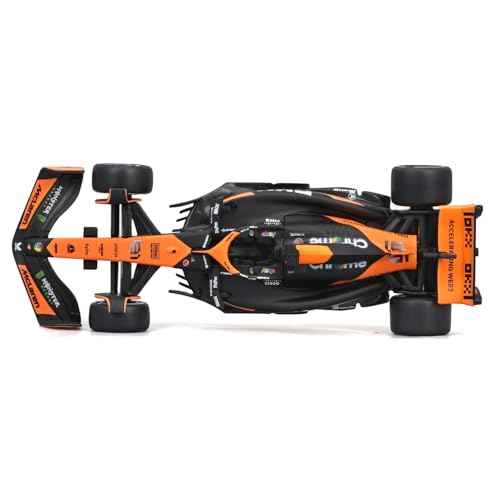 Bburago 1/43 Scale Formula 1 McLaren F1 MCL38 Miami Grand Prix Collection - #81 Oscar Piastri