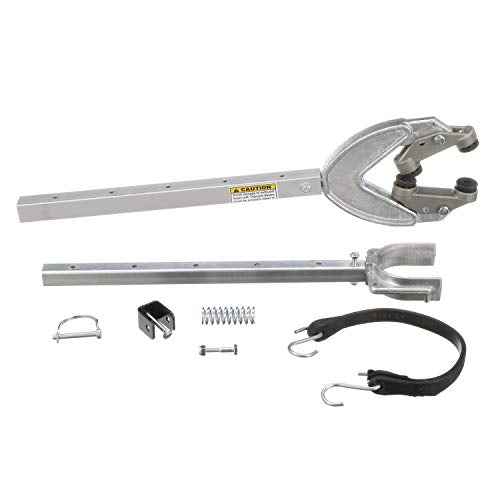 Attwood SP-421-RB Shock Absorbing Transom Saver, Adjustable from 27 to 36 Inches, Heavy Duty Head, Roller and Trailer Mounts
