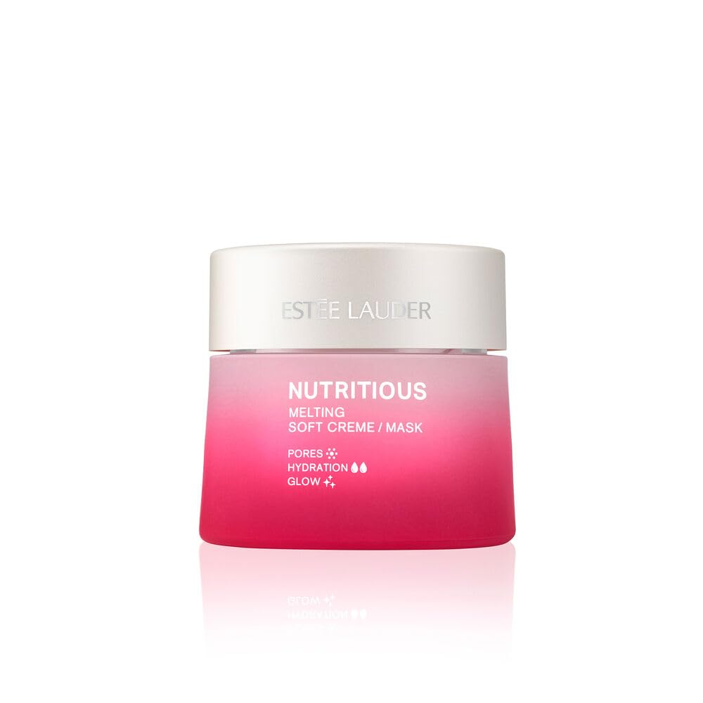 Est  e Lauder Nutritious Melting Soft Cream Moisturizer/Face Mask with Niacinamide | Pore Minimizing, 1.7 Ounce