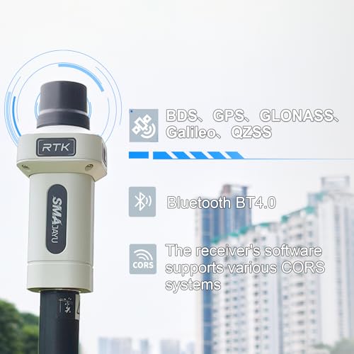 SMA25R Net GNSS RTK Survey System Handheld High Precision Positioning Receiver with Collector, CORS Connection, 10cm Accur...