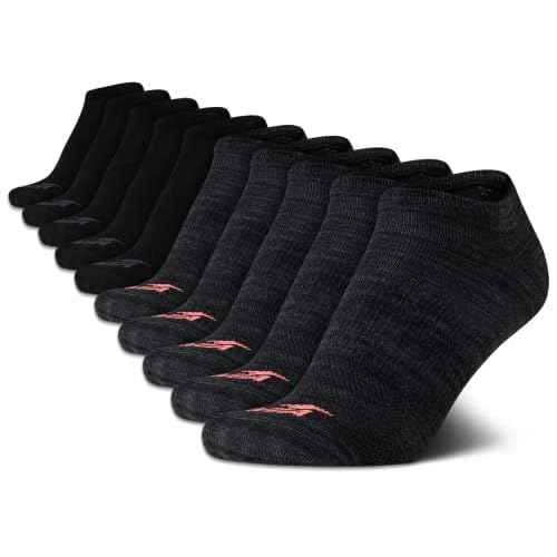Avia Womens Low Cut Socks - 6/10 Pack Performance Stretch Cushioned Moisture Wicking Athletic No Show Socks for Women (4-12)