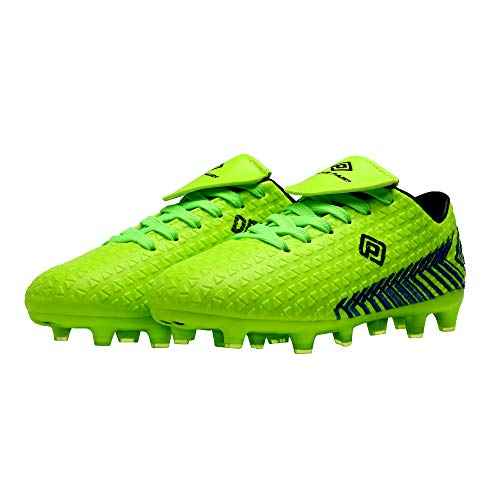 DREAM PAIRS Boys Girls Outdoor Soccer Cleats Football Shoes for Little/Big Kid