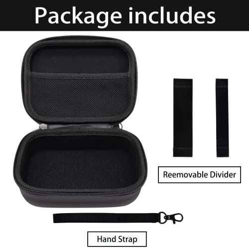 Fingerboard Case for Teck Deck Ultra DLX Finger Skateboards, Storage Case Compatible with 8 Mini Skateboards (Black)