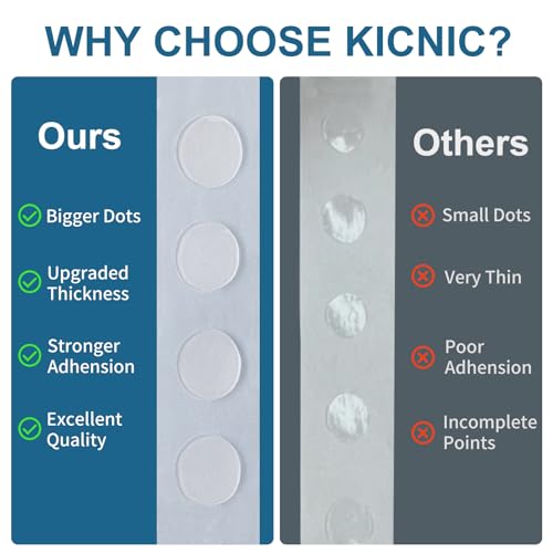 KICNIC Balloon Arch Strip Kit for Garland, 32.8 Feet Balloon Tape Strips and 200 Glue Point Dot Stickers for Party Wedding...