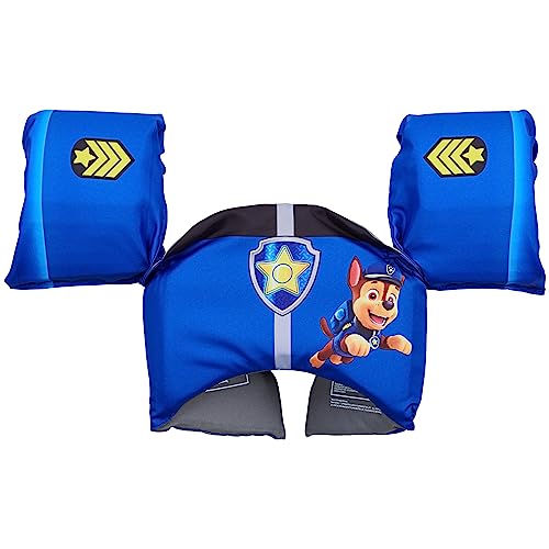 SwimWays Nickelodeon Paw Patrol Learn-to-Swim USCG Approved Kids Life Jacket, Chase