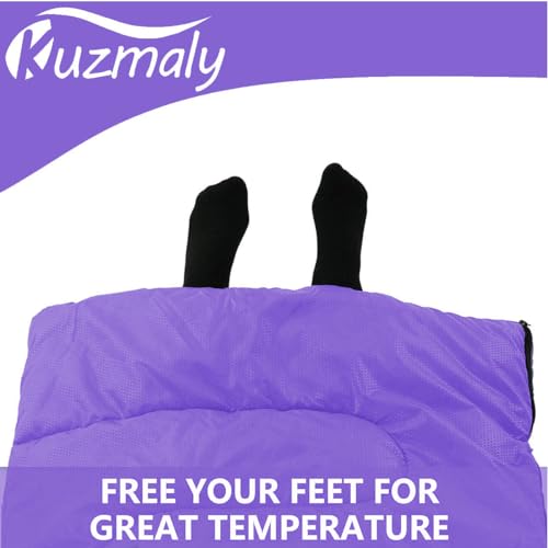 Camping Sleeping Bag 3 Seasons Lightweight &Waterproof with Compression Sack Camping Sleeping Bag Indoor & Outdoor for Adu...