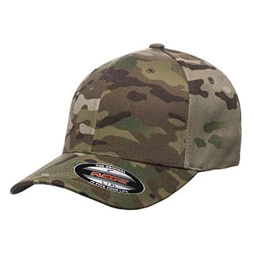 Flexfit 6277MC Green Multicam Baseball Cap Multi Cam L/XL