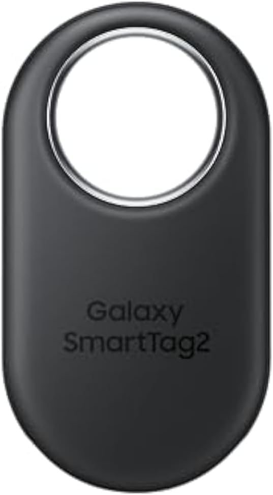 Samsung SmartTag2 (2023) Bluetooth + UWB, IP67 Water and Dust Resistant, Findable via App, 1.5 Year Battery Life - Black (...
