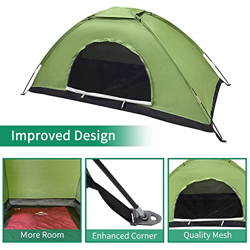 Sutekus Tent Camouflage Patterns Camping Tent Backpacking Tent for Camping Hiking 【Outdoor Equipment】