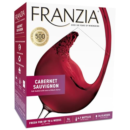 Franzia Cabernet Sauvignon, Red Wine, 5 Liters