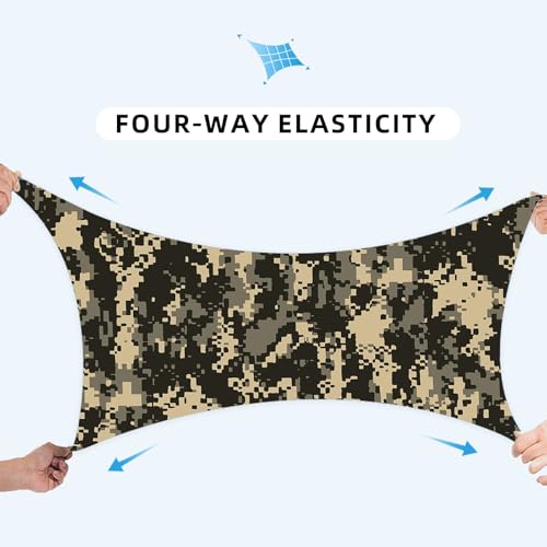 Camo Neck Gaiter Windproof Sun Protection Camouflage Face Cover for Outdoor Sports and Tactical Activities