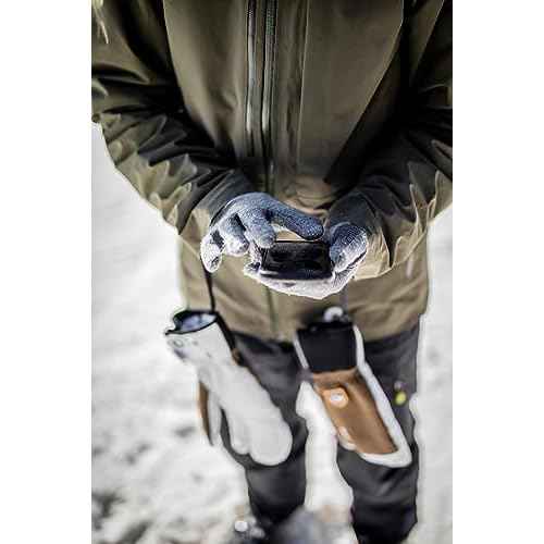 Hestra Touch Point Warmth Liner - Machine Washable, Touch Screen Compatible Liner for Additional Layering or as a Thin Glove