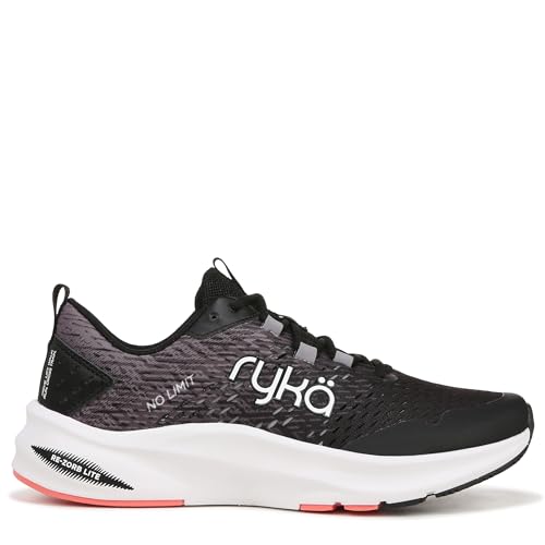 Ryka Womens No Limit Cross Training Shoes Black/Purple 8 M