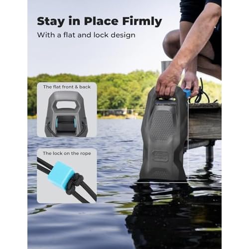 KEMIMOTO Boat Fenders Boat Bumpers for Docking Upgraded Boat Fenders Bumpers, Fit for Bass Boat Jon Boat and Pontoon Boat