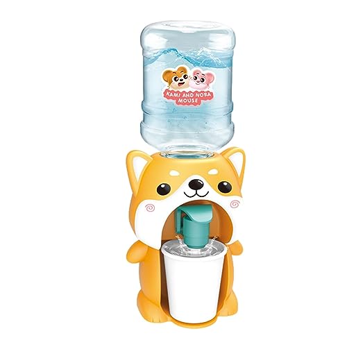 Interactive Mini Water Dispenser Toy - Cute and Realistic Simulation Drinking Fountain for Kids' Desk and Home - Role Play...