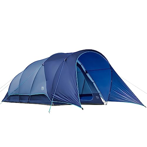 Timber Ridge 8 Person Camping Tent with Large Porch, Portable Waterproof Windproof Family Tent with Rainfly Carry Bag Room...